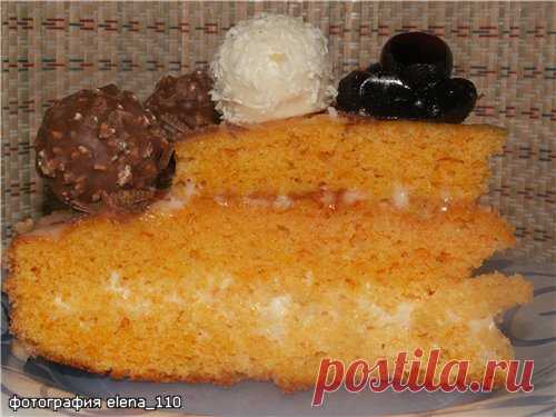 Торт морковный "Праздничный" • Торты