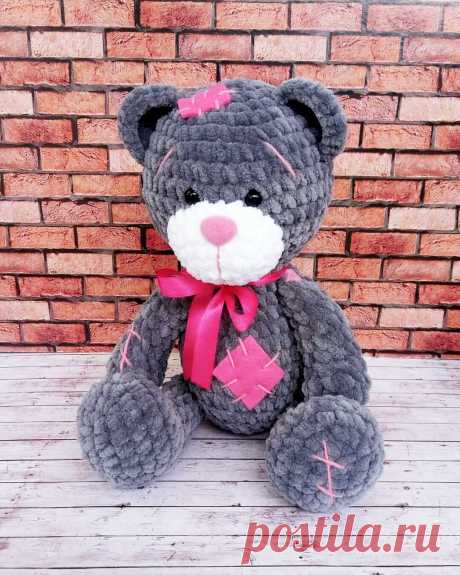 PDF Серый мишка. FREE amigurumi crochet pattern. Бесплатный мастер-класс, схема и описание для вязания игрушки амигуруми крючком. Вяжем игрушки своими руками! Медведь, мишка, медведица, медвежонок, teddy bear, suportar, bär, ours, medvěd. #амигуруми #amigurumi #amigurumidoll #amigurumipattern #freepattern #freecrochetpatterns #crochetpattern #crochetdoll #crochettutorial #patternsforcrochet #вязание #вязаниекрючком #handmadedoll #рукоделие #ручнаяработа #pattern #tutorial #häkeln