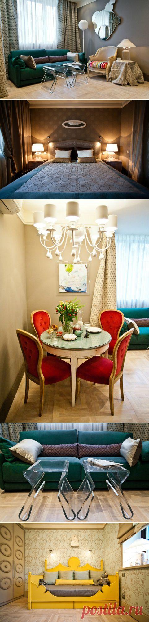 Занимательный дизайн с неожиданным сочетанием цветов | Школа Ремонта