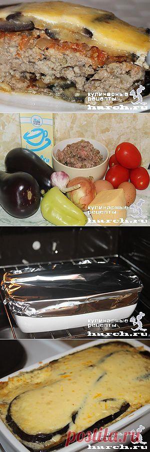 ЗАПЕКАНКА ИЗ БАКЛАЖАН С ФАРШЕМ ПО- ВОСТОЧНОМУ
