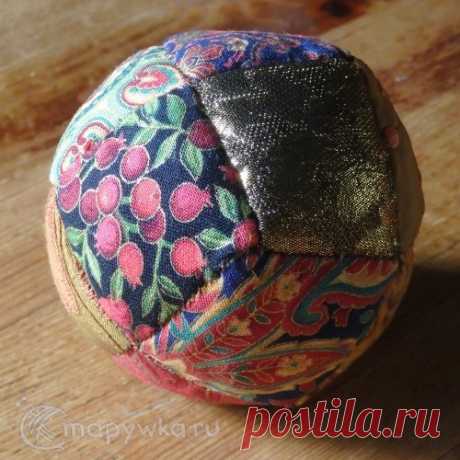 Хотьковский мячик (из квадратов) | HANDMADE-МУЗЕЙ • Ручная работа, мастер-классы, идеи