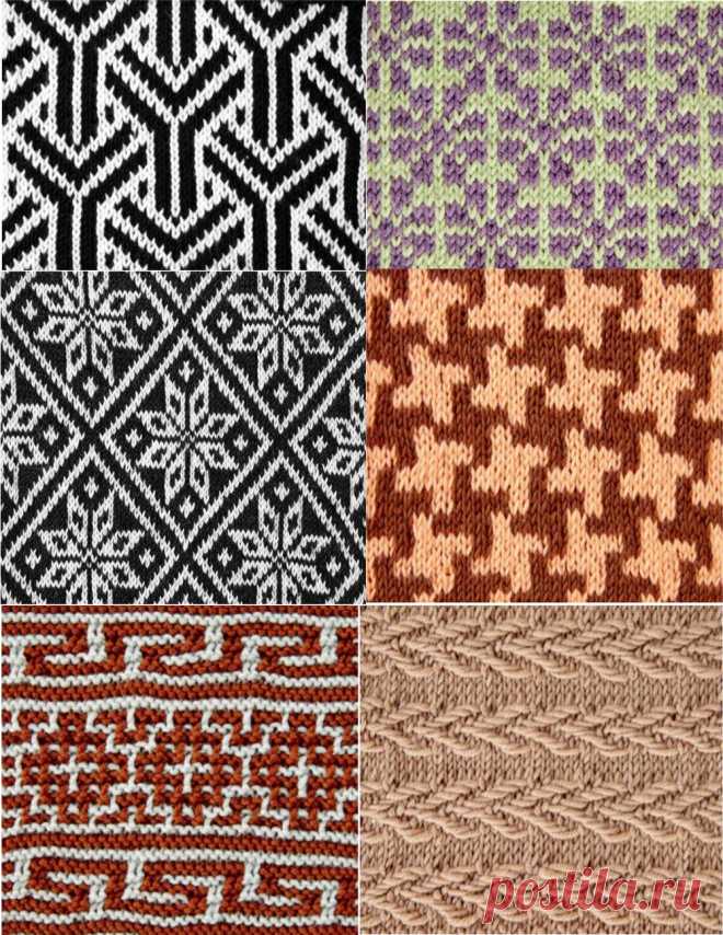 Новый сборник вязальных узоров ч.3