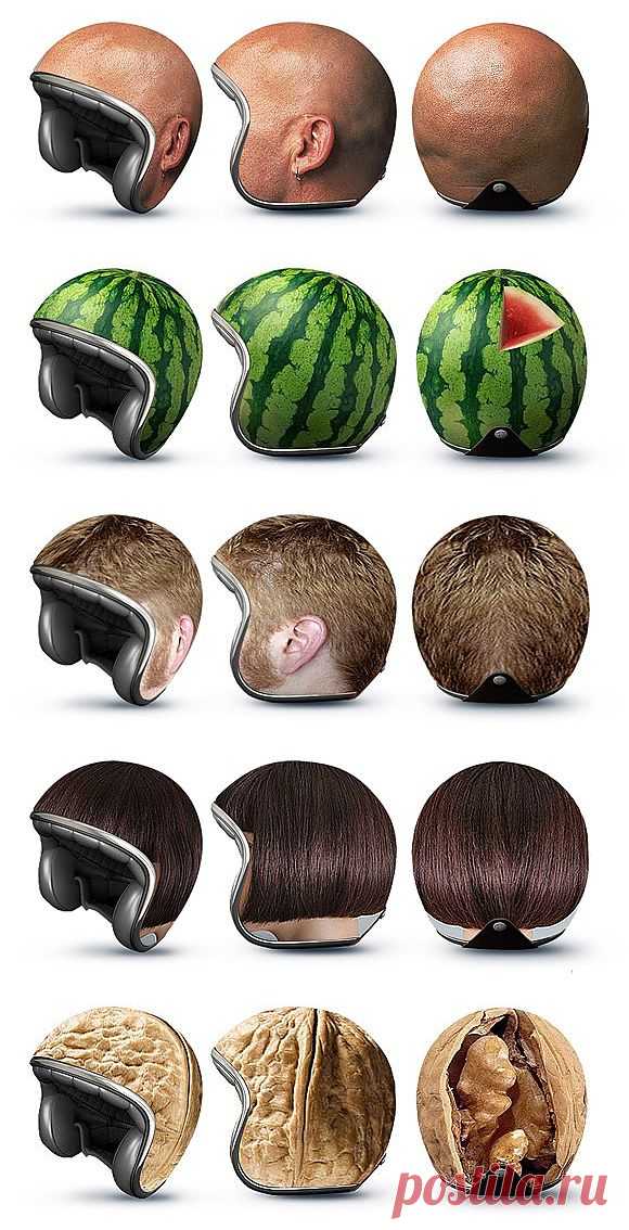 Мутация шлемов / Авто Мото Вело / Модный сайт о стильной переделке одежды и интерьера