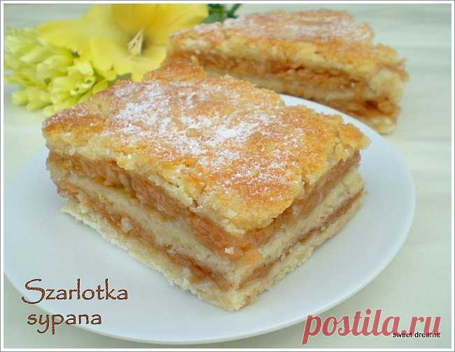 Szarlotka sypana
