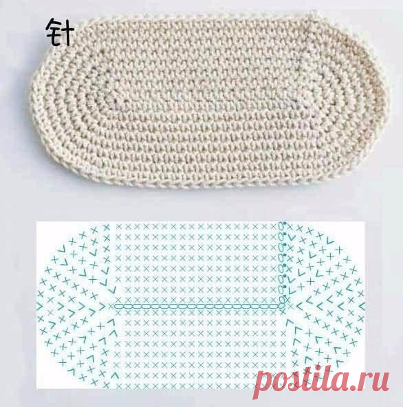 Как вязать круг и овал — DIYIdeas