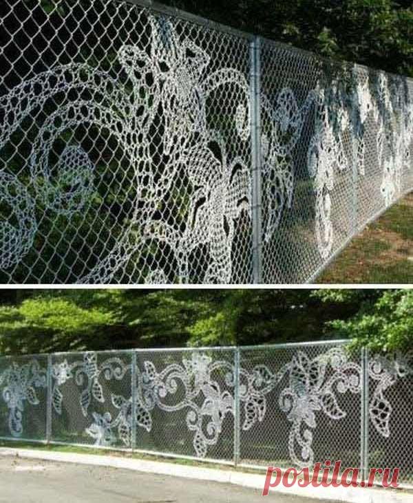 Нескучные идеи забора на любой бюджет . Милая Я
