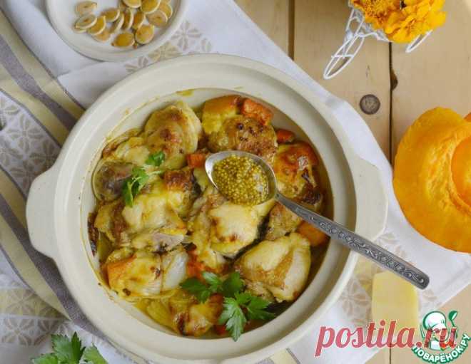 Рагу из курицы с тыквой – кулинарный рецепт