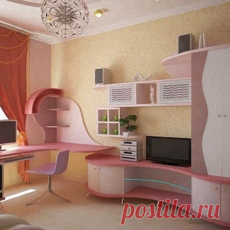 Интерьеры детских и комнат для подростков