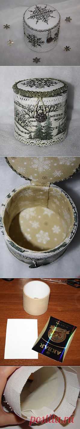Красивые коробочки своими руками.