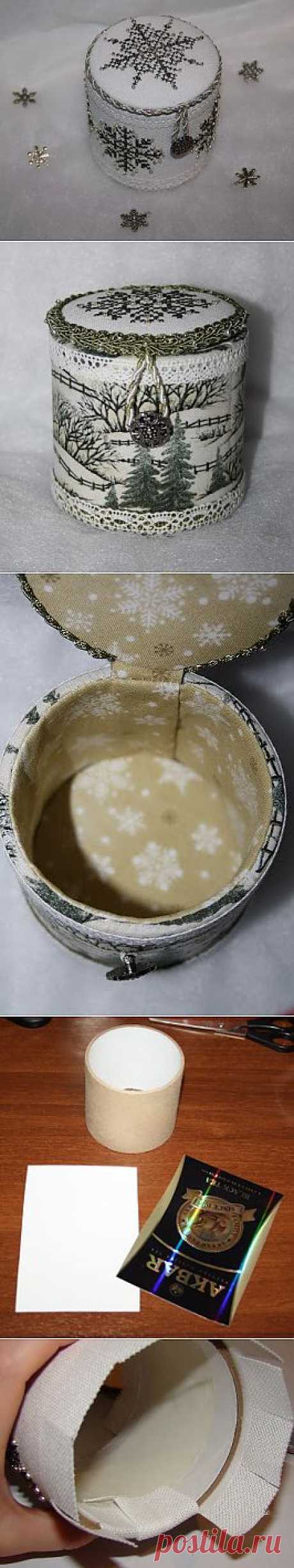 Красивые коробочки своими руками.