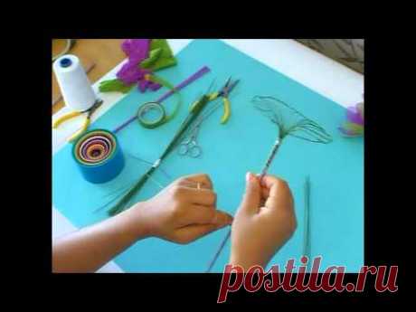Fabrication d'une feuille de nénuphar en collant / Nylon Water Lily Leaf