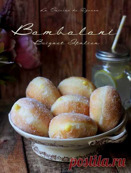 Beignet Italien ou bomboloni : recette rapide au thermomix Le beignet italien, connu sous le nom de bamboloni ", est une délicieuse friandise irrésistible et ronde fourrée à la crème pâtissière