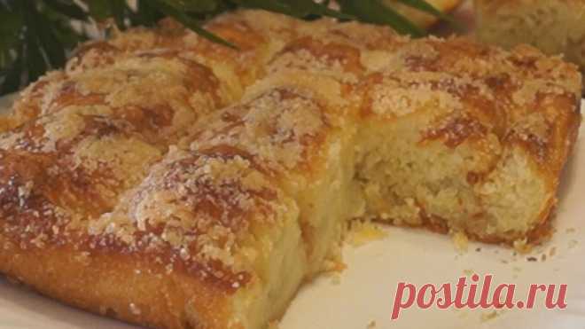 Сахарный пирог. Безумно вкусно!