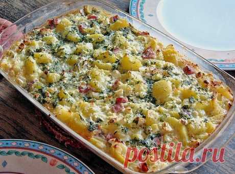 Schafskäse – Kartoffel Auflauf - Kochen und Rezepte