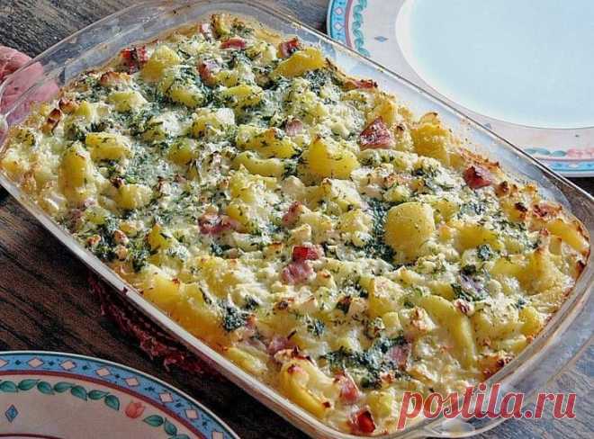 Schafskäse – Kartoffel Auflauf - Kochen und Rezepte