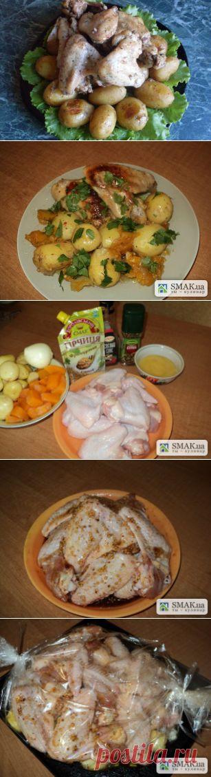 Рецепт блоггера: Куриные крылышки запеченые в рукаве. - Блогер "Людмила Головченко" - Блоги - Кулинарные рецепты, диеты, меню, рецепты блюд. Smak.ua: Ты - кулинар!