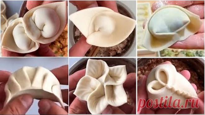 Как лепить пельмени. Способы лепки пельменей или изделий из теста с начинкой.