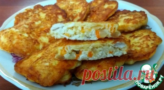 Куриные оладьи с морковью и луком – кулинарный рецепт