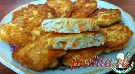 Куриные оладьи с морковью и луком – кулинарный рецепт