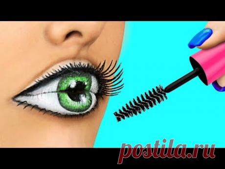 ТОП 5 – макияж для Хэллоуина / Косметика для Хэллоуина / 5 жутко-смешных пранков над друзьями