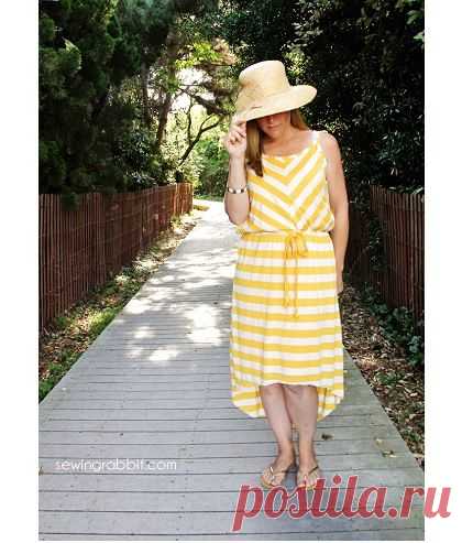 Tutorial: Easy knit sundress with a lining | Sewing | CraftGossip.com