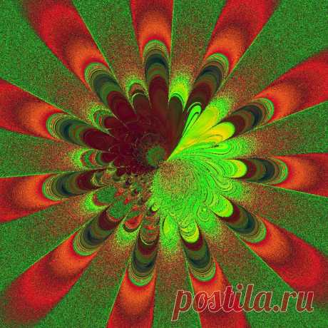 Фрактал, сделан в программе Fractal Explorer