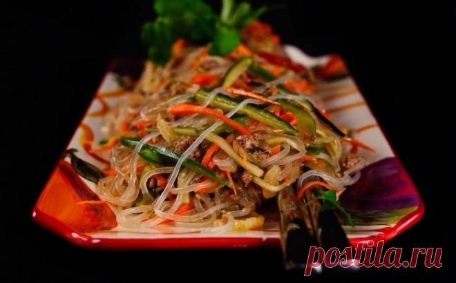 Готовим острое блюдо с фунчозой