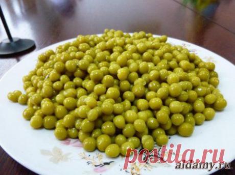 Консервированный горошек 3 рецепта » Любимые рецепты