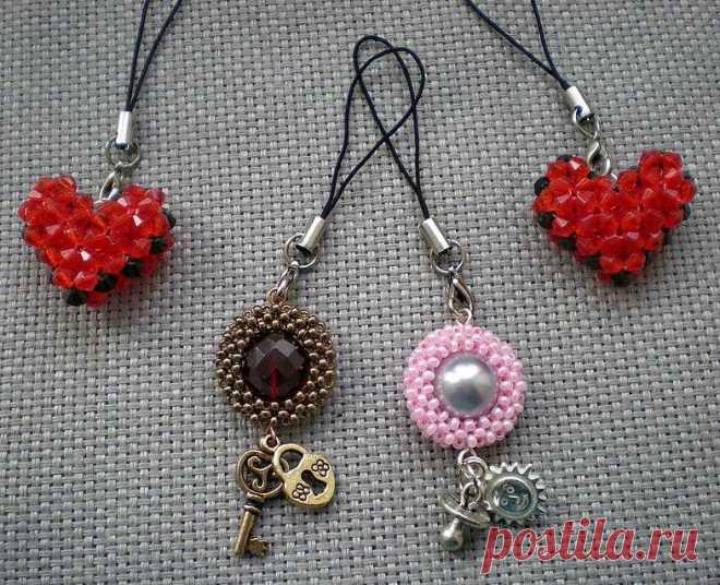 Брелок для ключей из бисера Рукоделие для дома своими руками. Мастер-классы, уроки и креативные идеи.