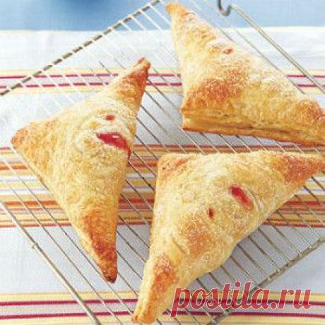 Пирожки с малиновым вареньем