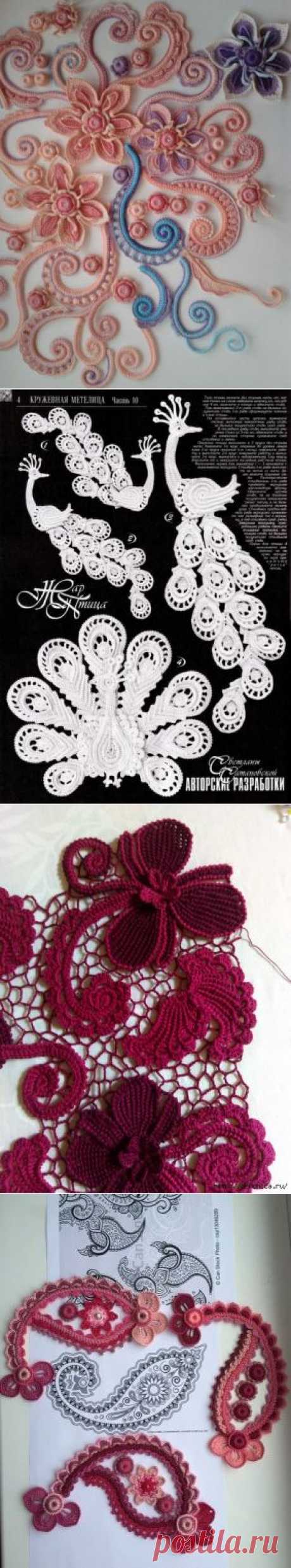 Мотивы ирландского кружева 33
