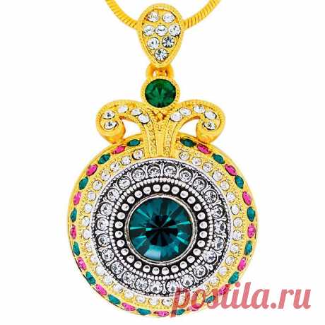 Кулон под золото Queen
Описание
Материал: металл под золото, кристаллы Swarovski. Подвеска продается вместе с цепочкой. Длина цепочки: 44 + 5 см. Замок: карабин. Размер подвески: 4,5 x 2,6 см. Изделие гипоаллергенно. 
Всего за:  2699 руб