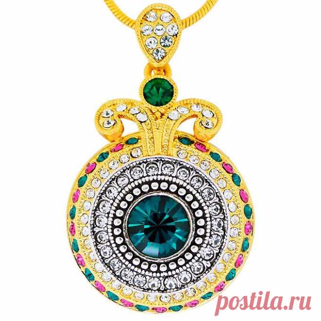Кулон под золото Queen
Описание
Материал: металл под золото, кристаллы Swarovski. Подвеска продается вместе с цепочкой. Длина цепочки: 44 + 5 см. Замок: карабин. Размер подвески: 4,5 x 2,6 см. Изделие гипоаллергенно. 
Всего за:  2699 руб