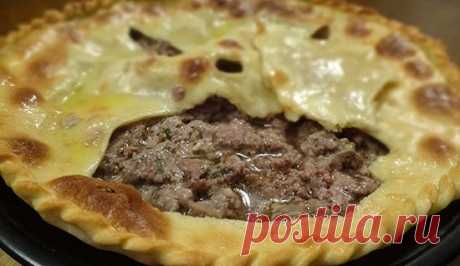 Осетинские пироги. Фыдджин (Ossetian Meat Pie — Фыдджын)