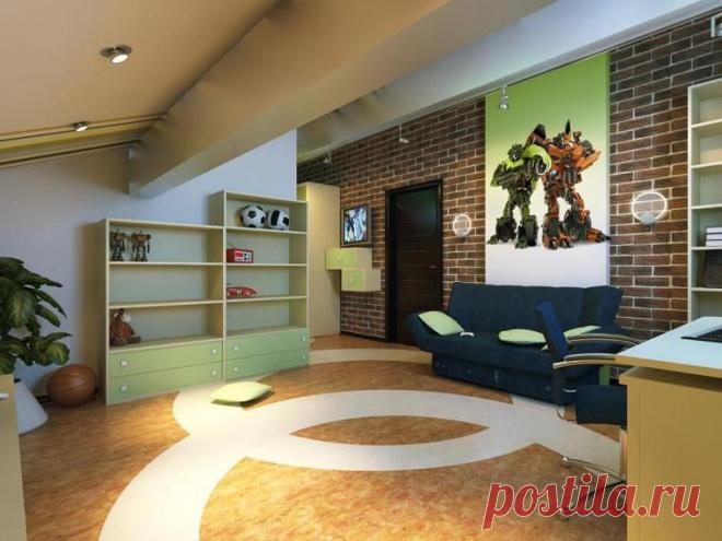 Кирпичная кладка как элемент дизайна интерьера — Роскошь и уют