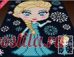 Покрывало Эльза (схема). Автор - Two Magic Pixels