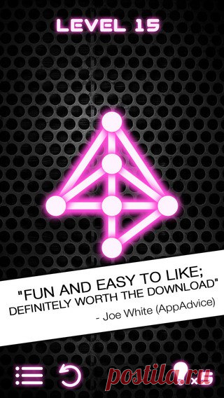 [Sale-iOS] Glow Puzzle Glow Puzzle – отличная головоломка, которая затянет вас не на один час! Ваша задача соединить точки не отрывая пальца от экрана вашего смартфона или планшета. В игре более 2000 уровней, есть поддержка сетевой игры! 15 руб. -> Бесплатно Ссылка: ====================== #app_store #распродажа@app_4u