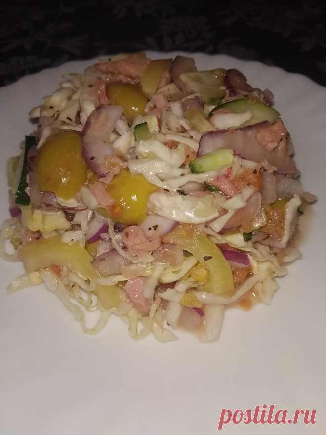 Бюджетный, но очень вкусный салат 