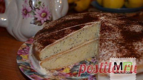 Вкусный тортик со сметанным кремом - кулинарный рецепт. Миллион Меню