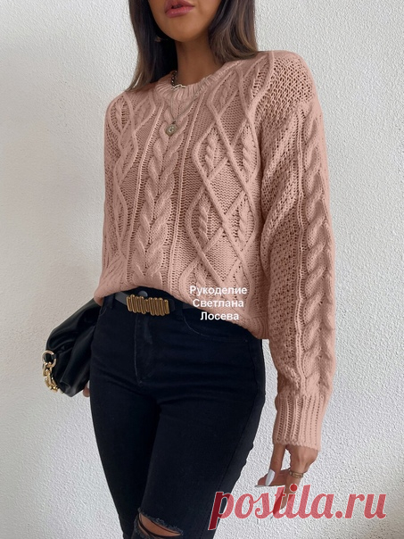 Интереснейший джемпер с 