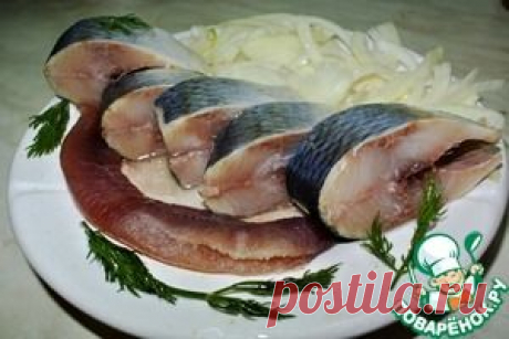 Малосольная сельдь за час - кулинарный рецепт