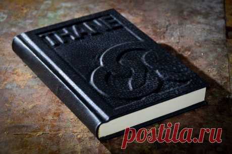 Кожаная обложка для книги своими руками