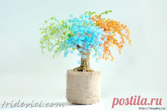 Дерево "Времена года" своими руками!