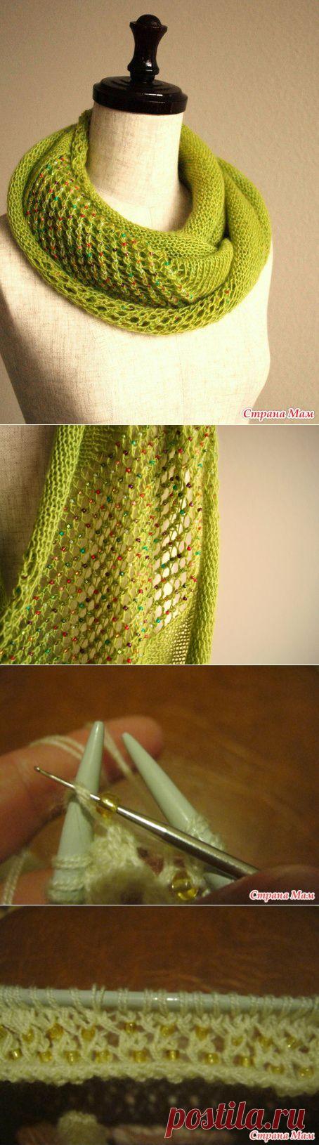 Необычный снуд: идея и МК по вязанию — Рукоделие