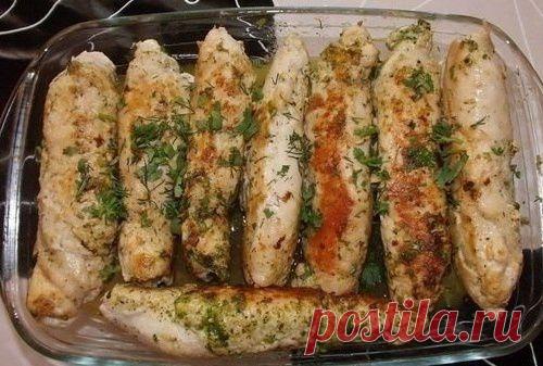 Куриные рулетики по-домашнему