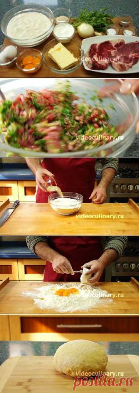 Бабушкины пирожки с мясом - Видеокулинария.рф - видео-рецепты Бабушки Эммы
