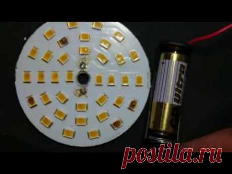 Как паять мелкие светодиоды SMD 2835