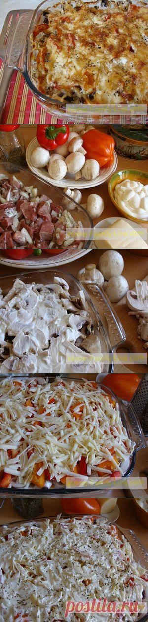 Мясо по-капитански - пошаговый рецепт с фотоКулинарные рецепты