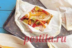 Пикша на пару