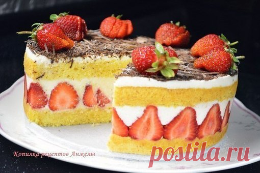 КЛУБНИЧНЫЙ ТОРТ FRAISIER